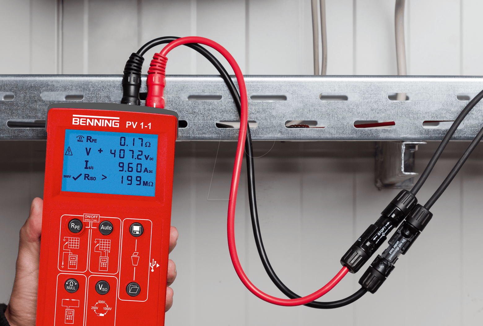 tools for solar installation projects - pv tester