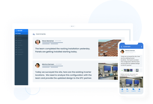 Scoop Centralized Comments Desktop Mobile