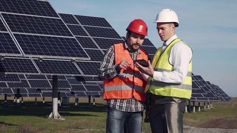 solar installers in field tablet solar mobile app