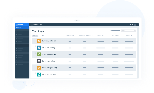 Work app builder
