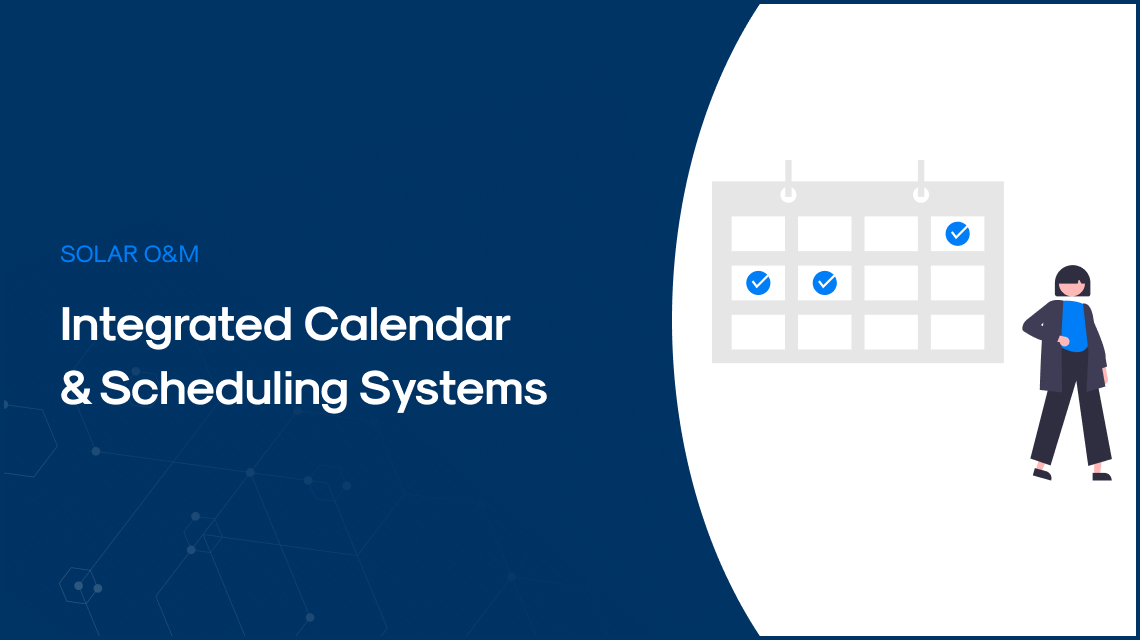 Scoop Solar O&M Overlay - Calendar Scheduling