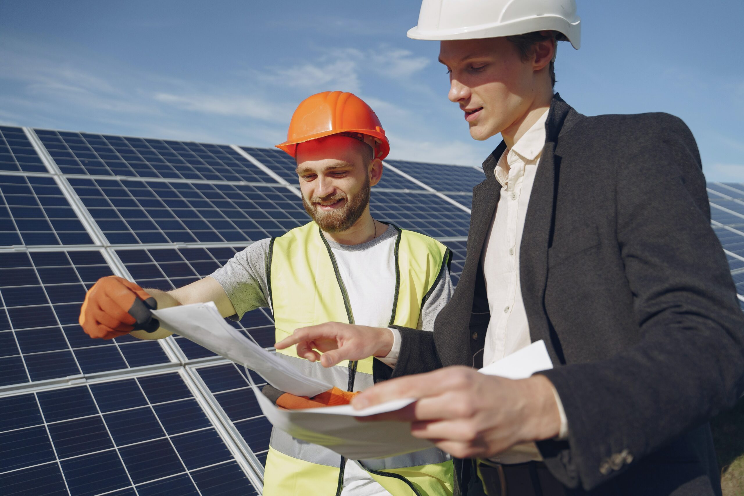 commercial solar panel installation site surveyor