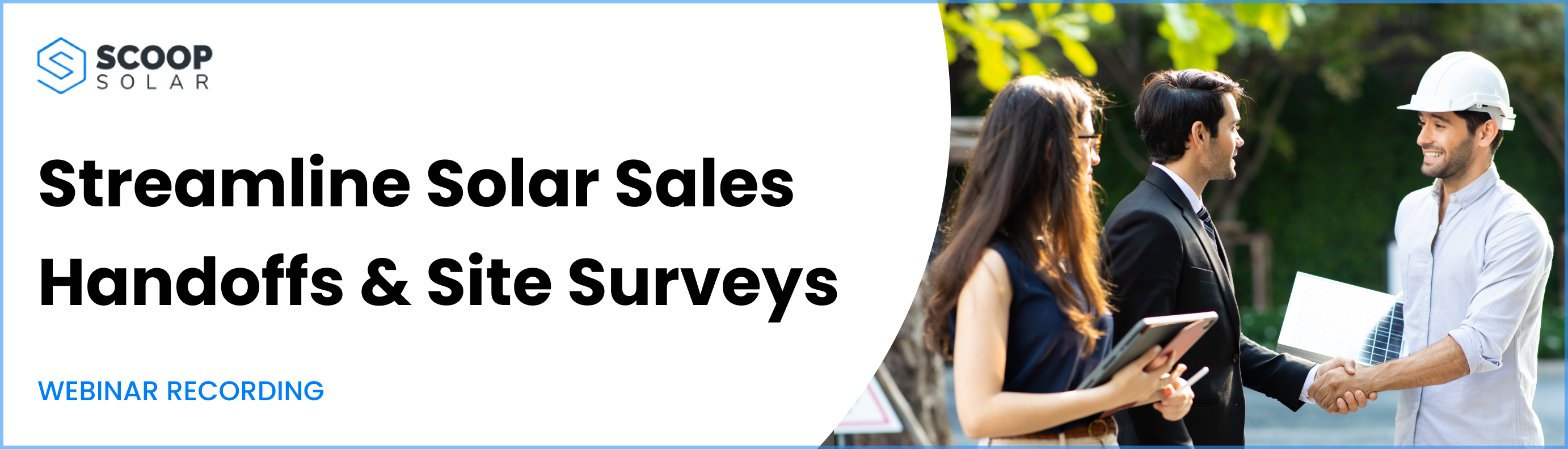 Streamline Solar Sales Webinar Banner