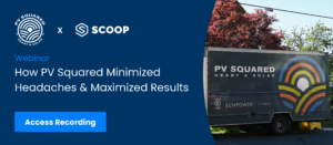 Banner leading to the pv squared webinar recording