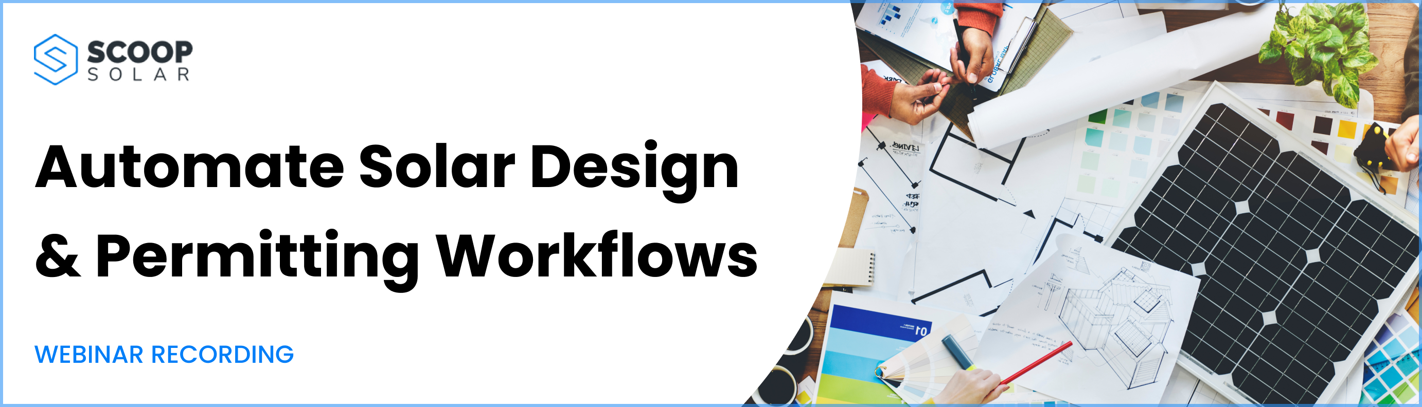 Automate Solar Design Permitting Workflows Webinar Banner