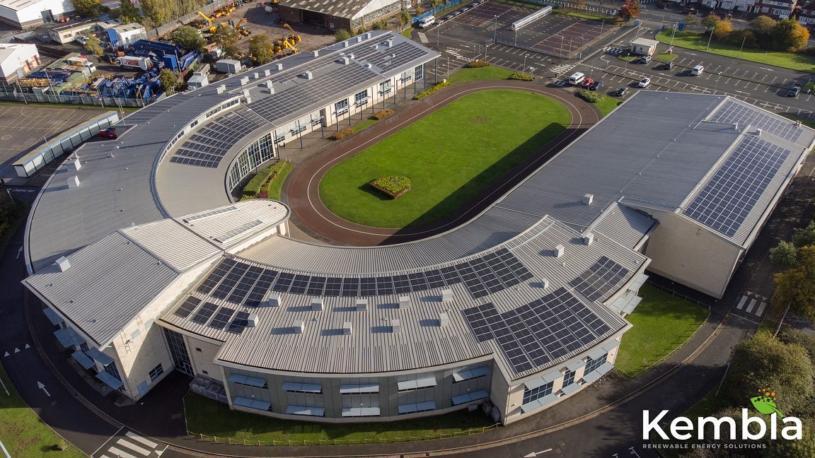 kembla commercial solar installation