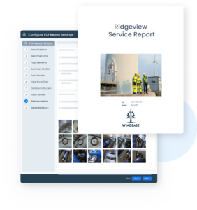 Wind Turbine Operations and Maintenance Service Report PDF
