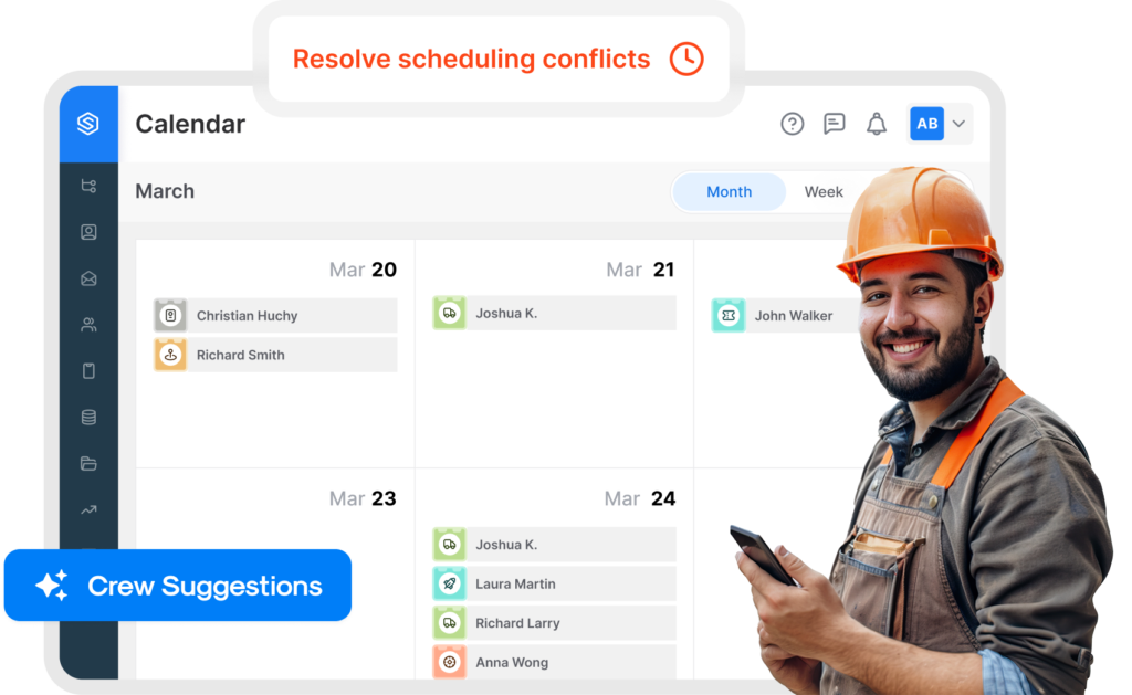 Scheduling Page Hero