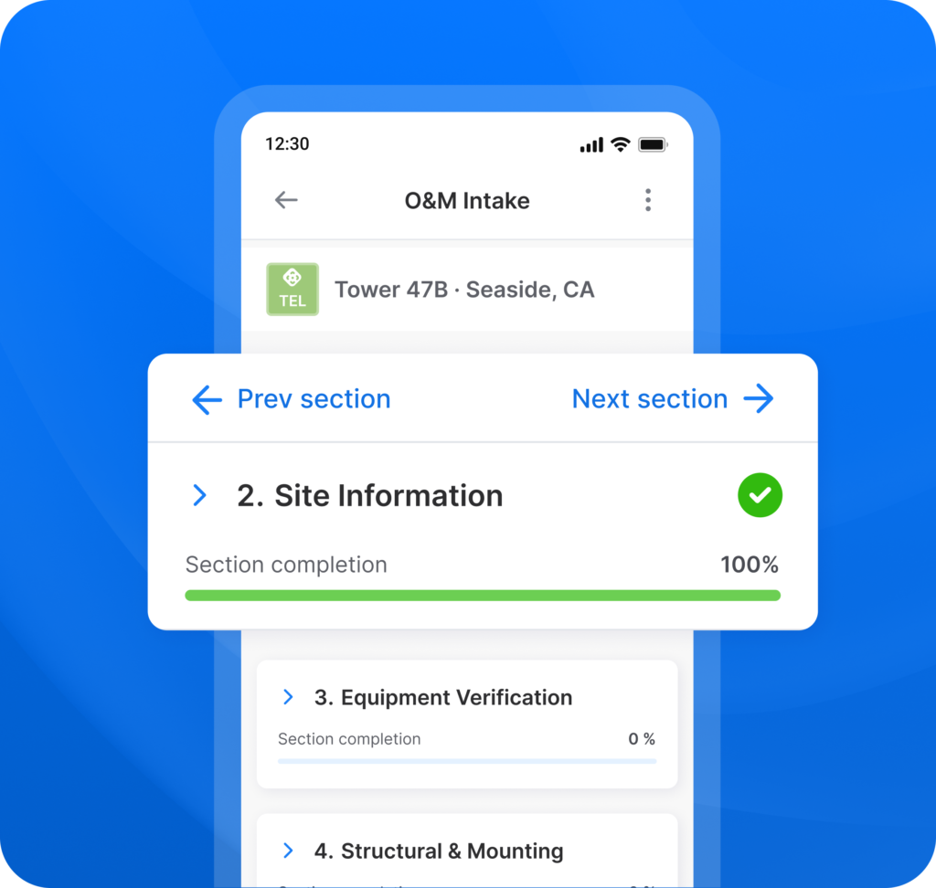 Mobile OM Intake