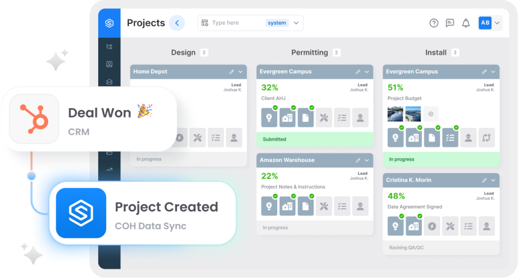 Solar CRM Hero