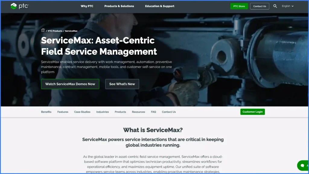 servicemax hero image